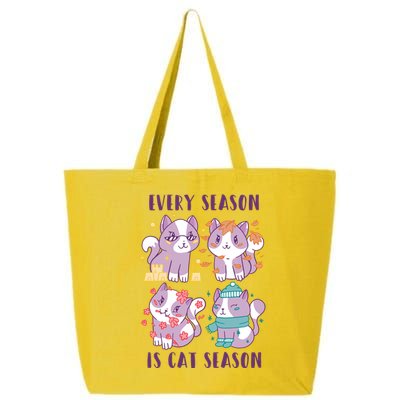 Every Season Is Cat Season 25L Jumbo Tote