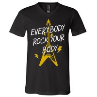 Everybody Rock Your Body V-Neck T-Shirt