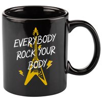 Everybody Rock Your Body 11oz C Handle Ceramic Mug