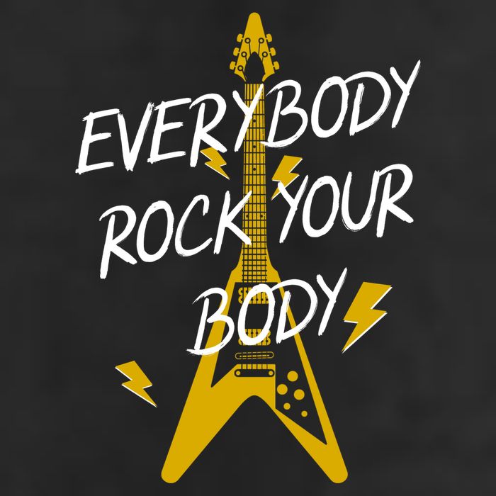 Everybody Rock Your Body 11oz C Handle Ceramic Mug