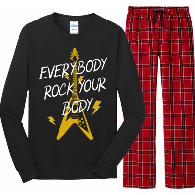 Everybody Rock Your Body Long Sleeve Pajama Set