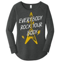 Everybody Rock Your Body Women's Perfect Tri Tunic Long Sleeve Shirt