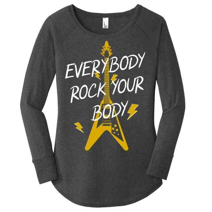 Everybody Rock Your Body Women's Perfect Tri Tunic Long Sleeve Shirt