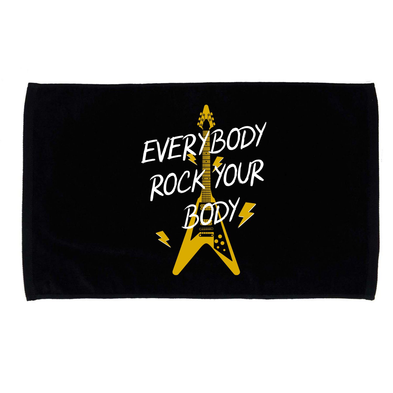 Everybody Rock Your Body Microfiber Hand Towel