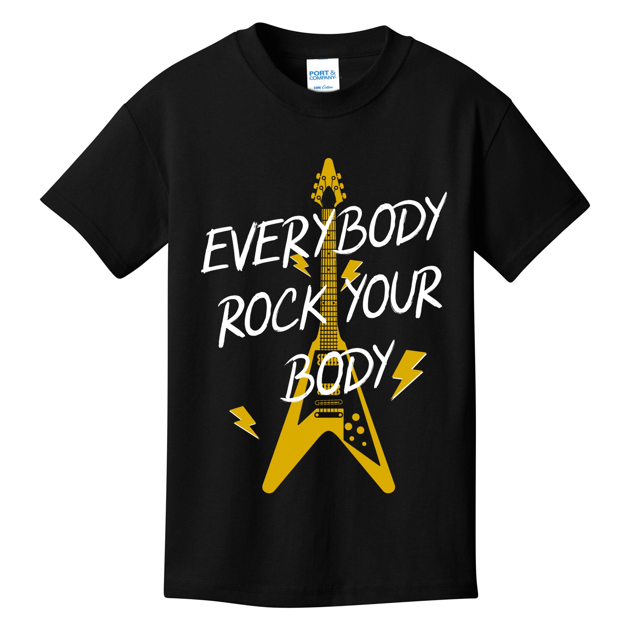 Everybody Rock Your Body Kids T-Shirt