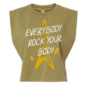 Everybody Rock Your Body Garment-Dyed Women's Muscle Tee