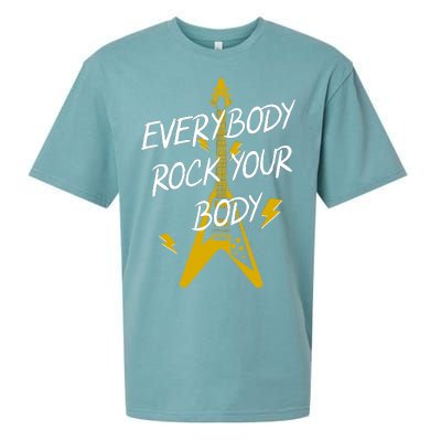 Everybody Rock Your Body Sueded Cloud Jersey T-Shirt