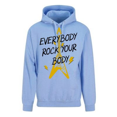 Everybody Rock Your Body Unisex Surf Hoodie