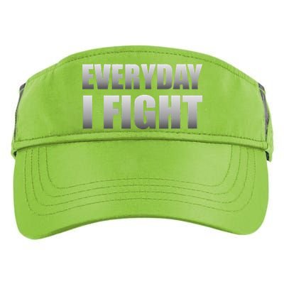 Everyday I Fight Cancer Tribute Adult Drive Performance Visor