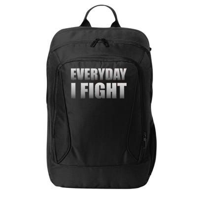 Everyday I Fight Cancer Tribute City Backpack