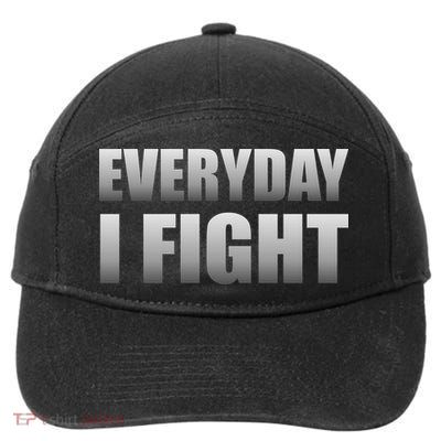 Everyday I Fight Cancer Tribute 7-Panel Snapback Hat