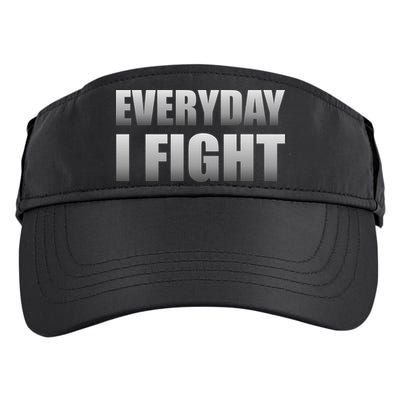 Everyday I Fight Cancer Tribute Adult Drive Performance Visor