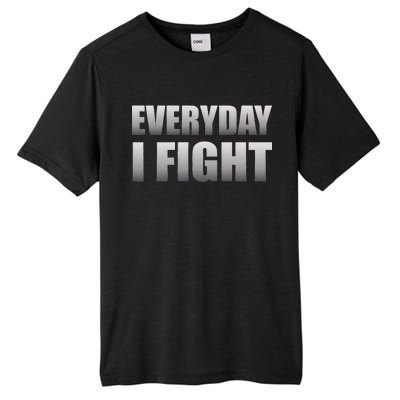 Everyday I Fight Cancer Tribute Tall Fusion ChromaSoft Performance T-Shirt