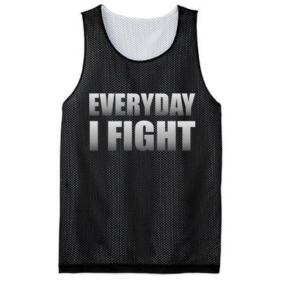 Everyday I Fight Cancer Tribute Mesh Reversible Basketball Jersey Tank