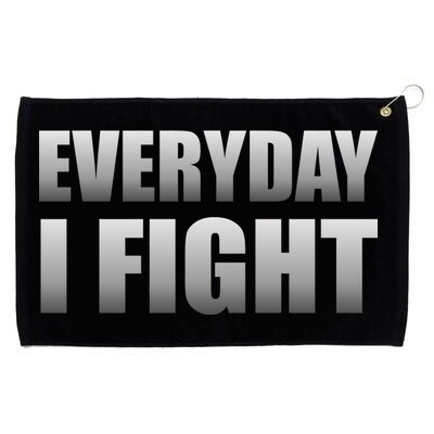 Everyday I Fight Cancer Tribute Grommeted Golf Towel