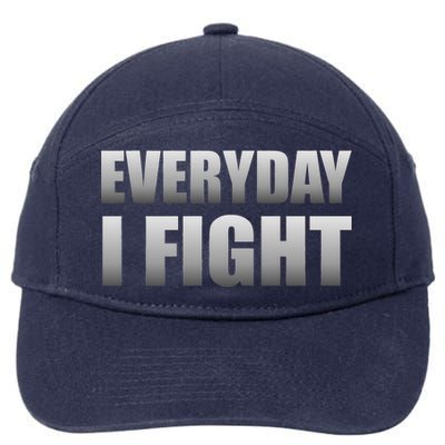 Everyday I Fight Cancer Tribute 7-Panel Snapback Hat