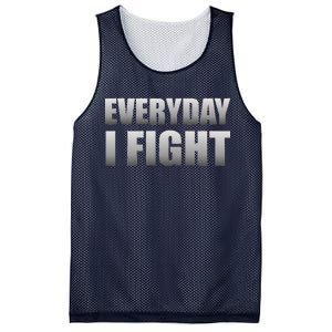 Everyday I Fight Cancer Tribute Mesh Reversible Basketball Jersey Tank