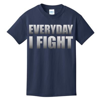 Everyday I Fight Cancer Tribute Kids T-Shirt