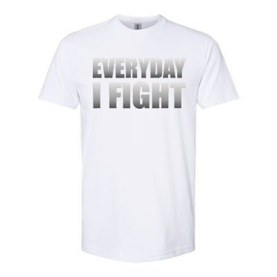 Everyday I Fight Cancer Tribute Softstyle® CVC T-Shirt