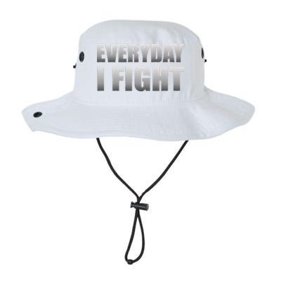 Everyday I Fight Cancer Tribute Legacy Cool Fit Booney Bucket Hat