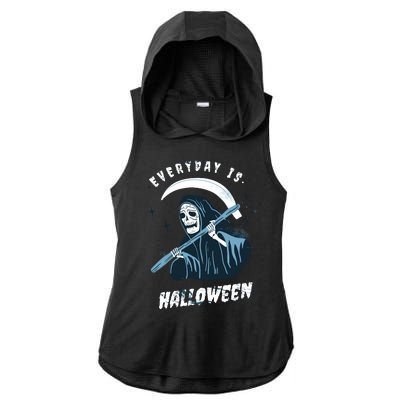 Everyday Is Halloween Ladies PosiCharge Tri-Blend Wicking Draft Hoodie Tank