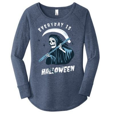 Everyday Is Halloween Women's Perfect Tri Tunic Long Sleeve Shirt