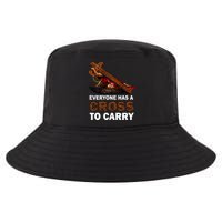 Everyone Has A Cross To Carry Jesus Cool Comfort Performance Bucket Hat