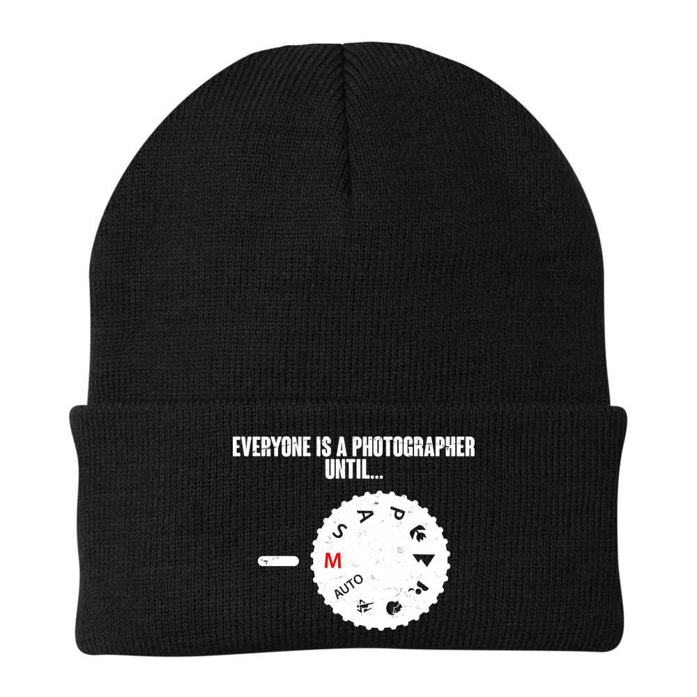 Everyone Is A Photographer Until Beanie