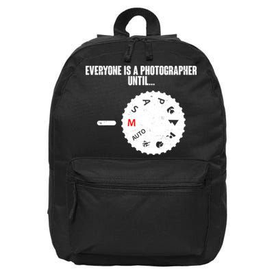 Everyone Is A Photographer Until 16 in Basic Backpack