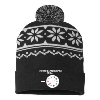 Everyone Is A Photographer Until USA-Made Snowflake Beanie