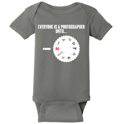 Everyone Is A Photographer Until Baby Bodysuit