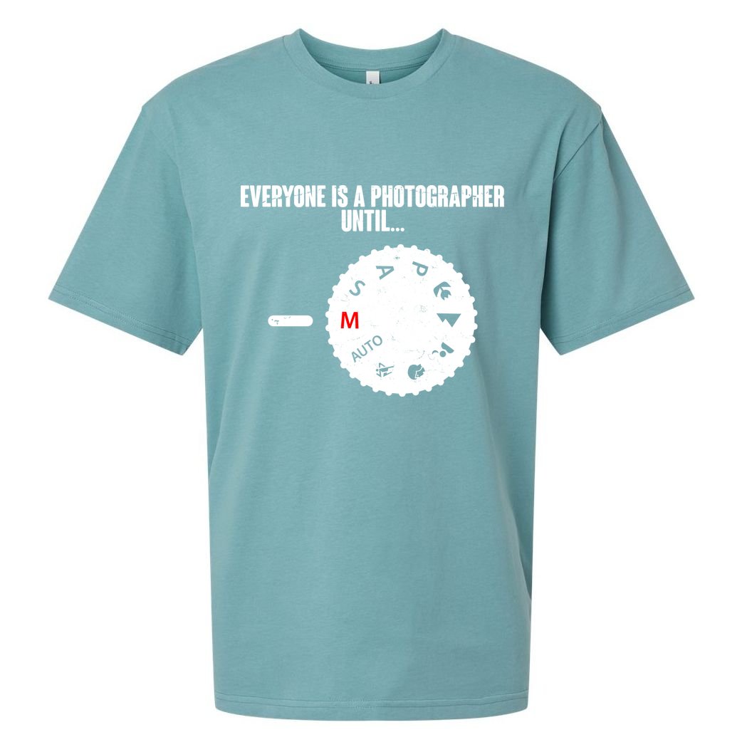 Everyone Is A Photographer Until Sueded Cloud Jersey T-Shirt