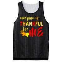 Everyone Is Thankful For Me Mesh Reversible Basketball Jersey Tank