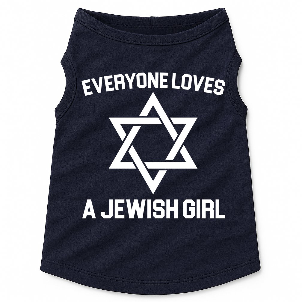 Everyone Loves a Jewish Girl Doggie Tank