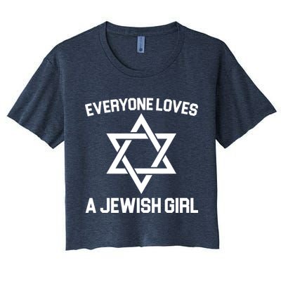 Everyone Loves a Jewish Girl Crop Top