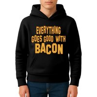 Everything Goes Good With Bacon Kids Hoodie