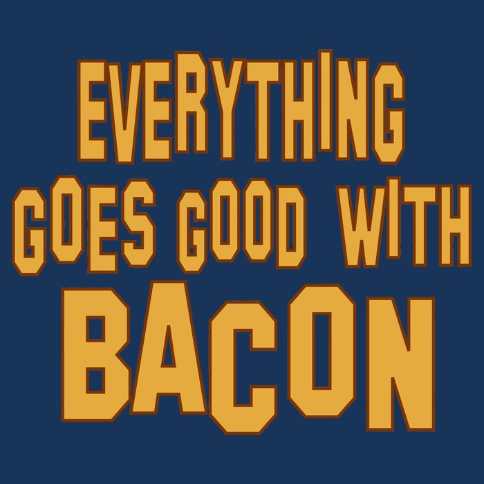 Everything Goes Good With Bacon Infant Baby Jersey Bodysuit
