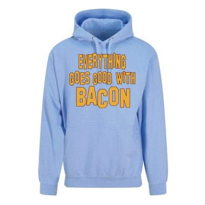 Everything Goes Good With Bacon Unisex Surf Hoodie