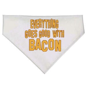 Everything Goes Good With Bacon USA-Made Doggie Bandana