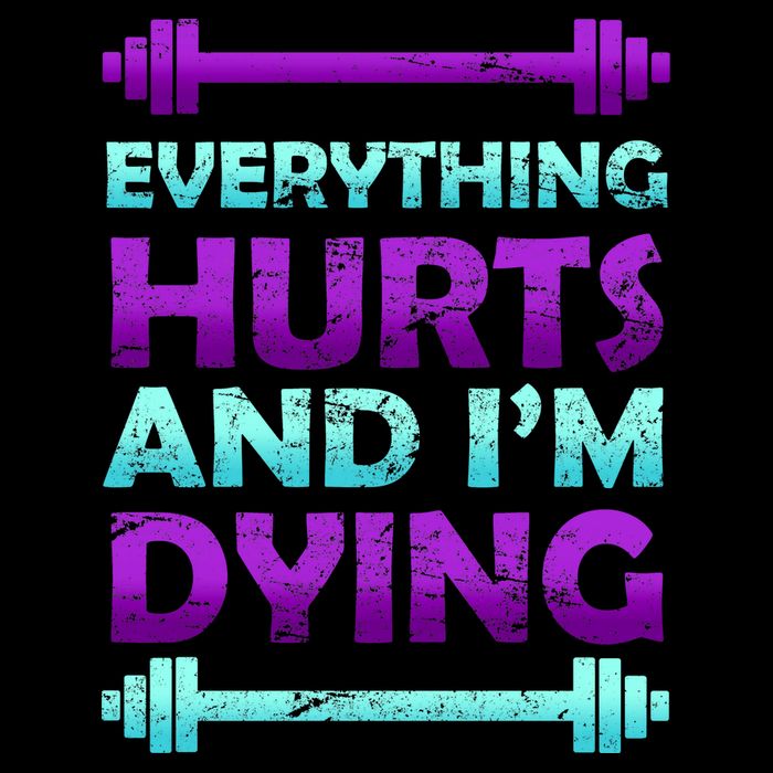 Everything Hurts And I'm Dying Exercise Wool Snapback Cap
