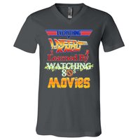 Everything I Need To Know - 80s Movies V-Neck T-Shirt