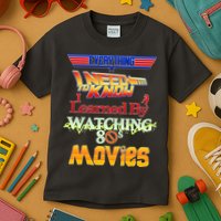 Everything I Need To Know - 80s Movies Kids T-Shirt