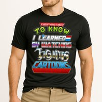 Everything I Need To Know I Learned By Watching Eighties Cartoons Performance Shirt