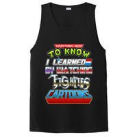 Everything I Need To Know I Learned By Watching Eighties Cartoons PosiCharge Competitor Tank