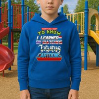 Everything I Need To Know I Learned By Watching Eighties Cartoons Kids Hoodie