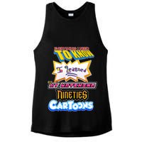 Everything I Need To Know I Learned By Watching Nineties Cartoons Ladies PosiCharge Tri-Blend Wicking Tank