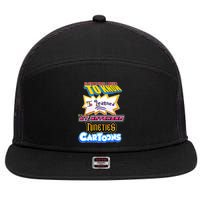 Everything I Need To Know I Learned By Watching Nineties Cartoons 7 Panel Mesh Trucker Snapback Hat