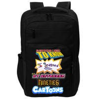 Everything I Need To Know I Learned By Watching Nineties Cartoons Impact Tech Backpack
