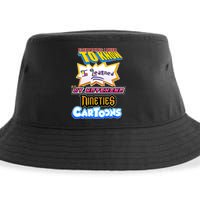 Everything I Need To Know I Learned By Watching Nineties Cartoons Sustainable Bucket Hat