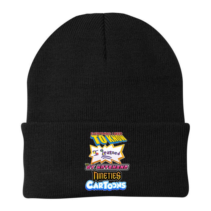 Everything I Need To Know I Learned By Watching Nineties Cartoons Beanie